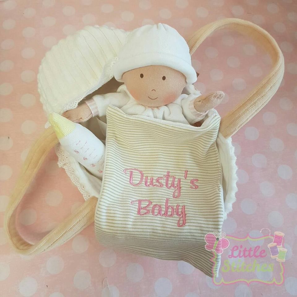 personalised baby doll