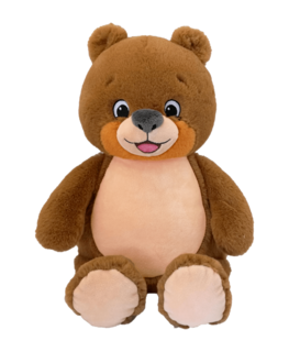 Personalised Bear cubbie teddy