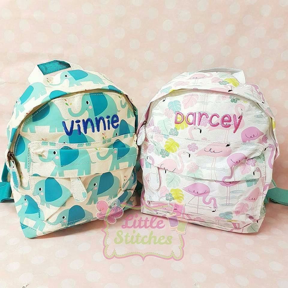 Childrens backpacks and dance bags