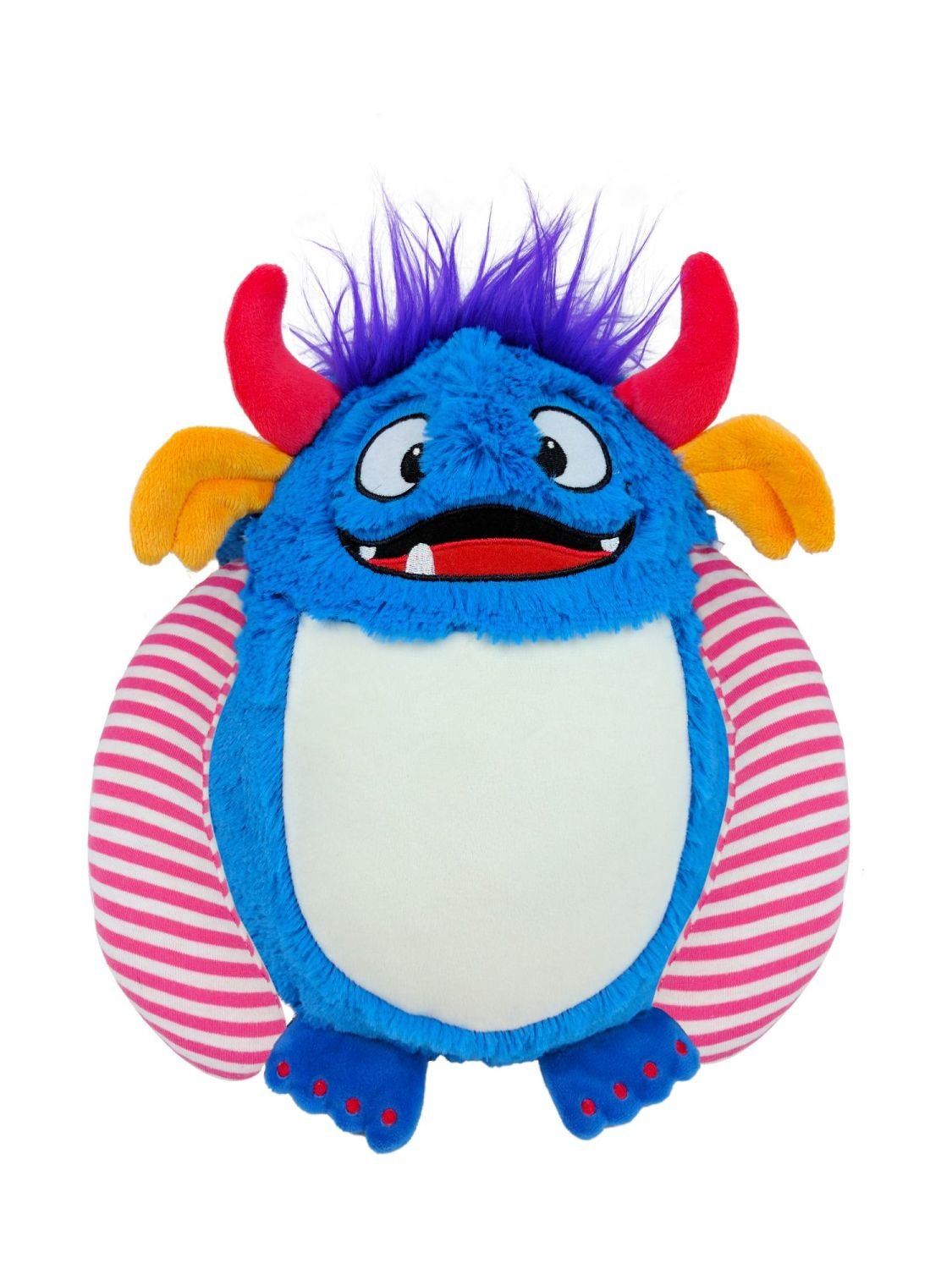 Personalised blue monster cubbie