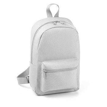 Mini grey fashion backpack