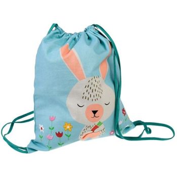 Personalised bunny drawstring bag