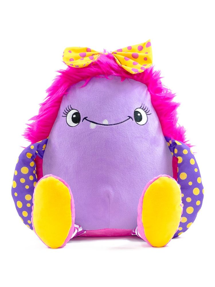 Personalised pink monster cubbie