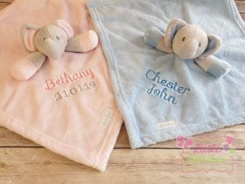 Personalised elephant comforter