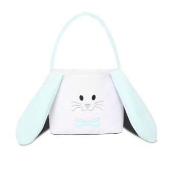 Personalised blue easter bag