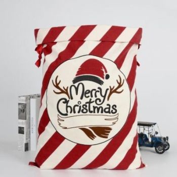 Personalised red santa sack