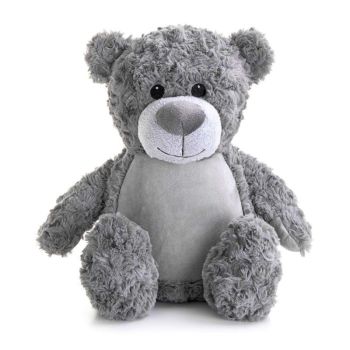 Personalised  grey teddy bear