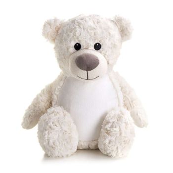 Personalised  cream teddy bear