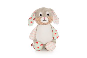 Personalised floral bunny Cubbie (SALE)