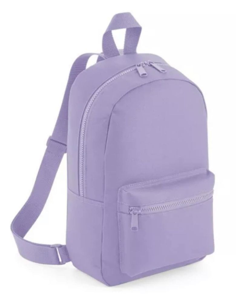 Mini lilac fashion backpack