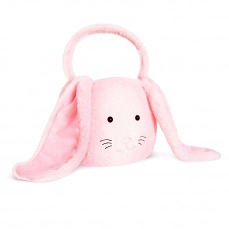 Personalised pink  bunny easter  basket