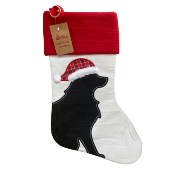 Personalised dog christmas stocking