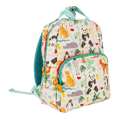Personalised backpack safari design