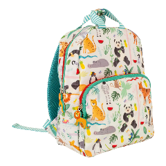 Personalised backpack safari design