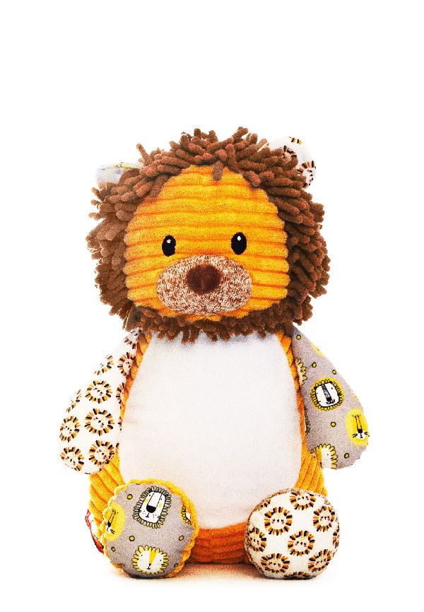 Personalised sensory lion cubbie