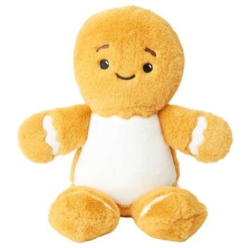 Personalised gingerbread man teddy