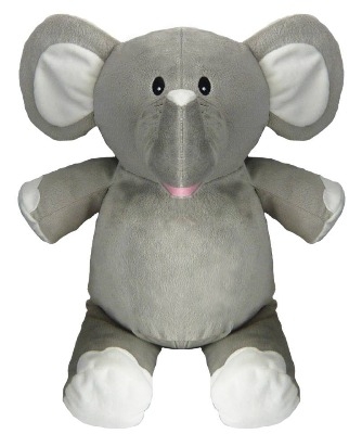 Personalised elephant cubbie