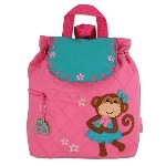 Personalised girl monkey backpack