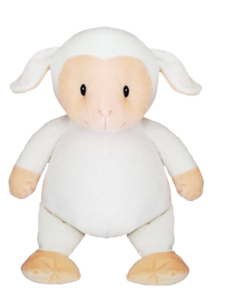Personalised Lamb Cubbie