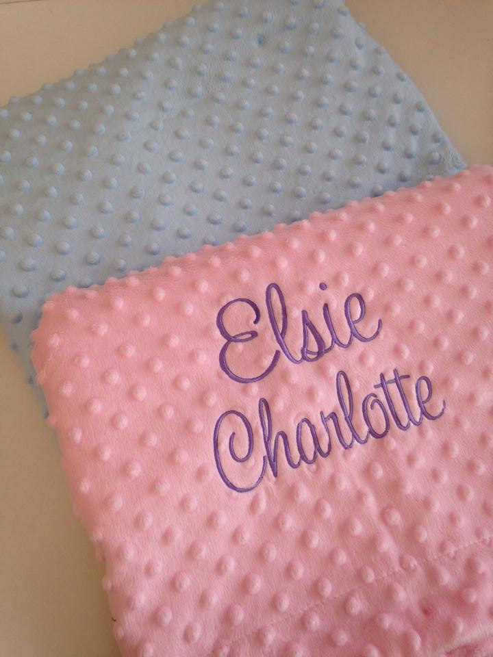 Personalised Bobble style blanket