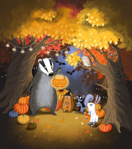 Halloween for Badger and Friends