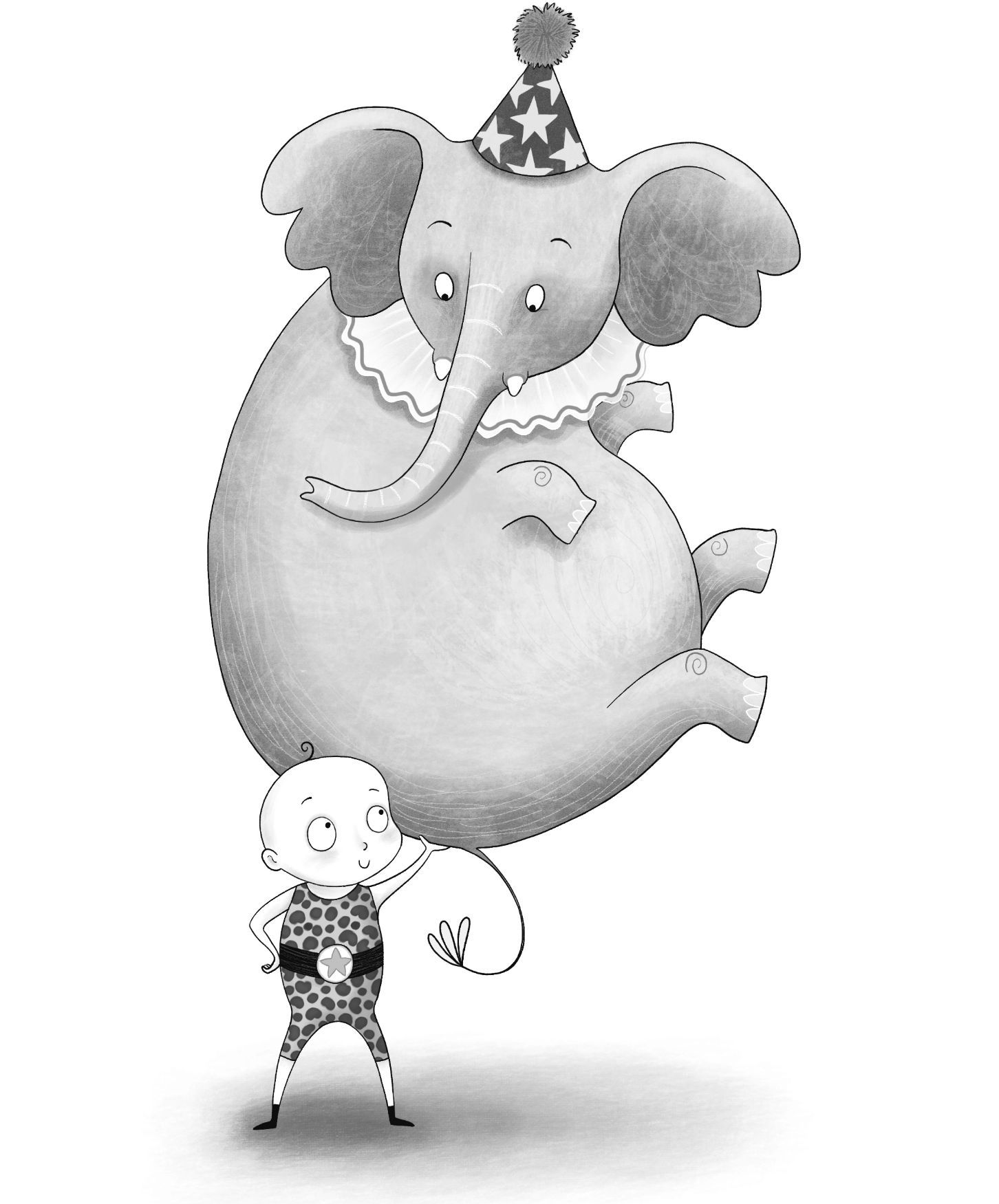 Circus Elephant Illustration