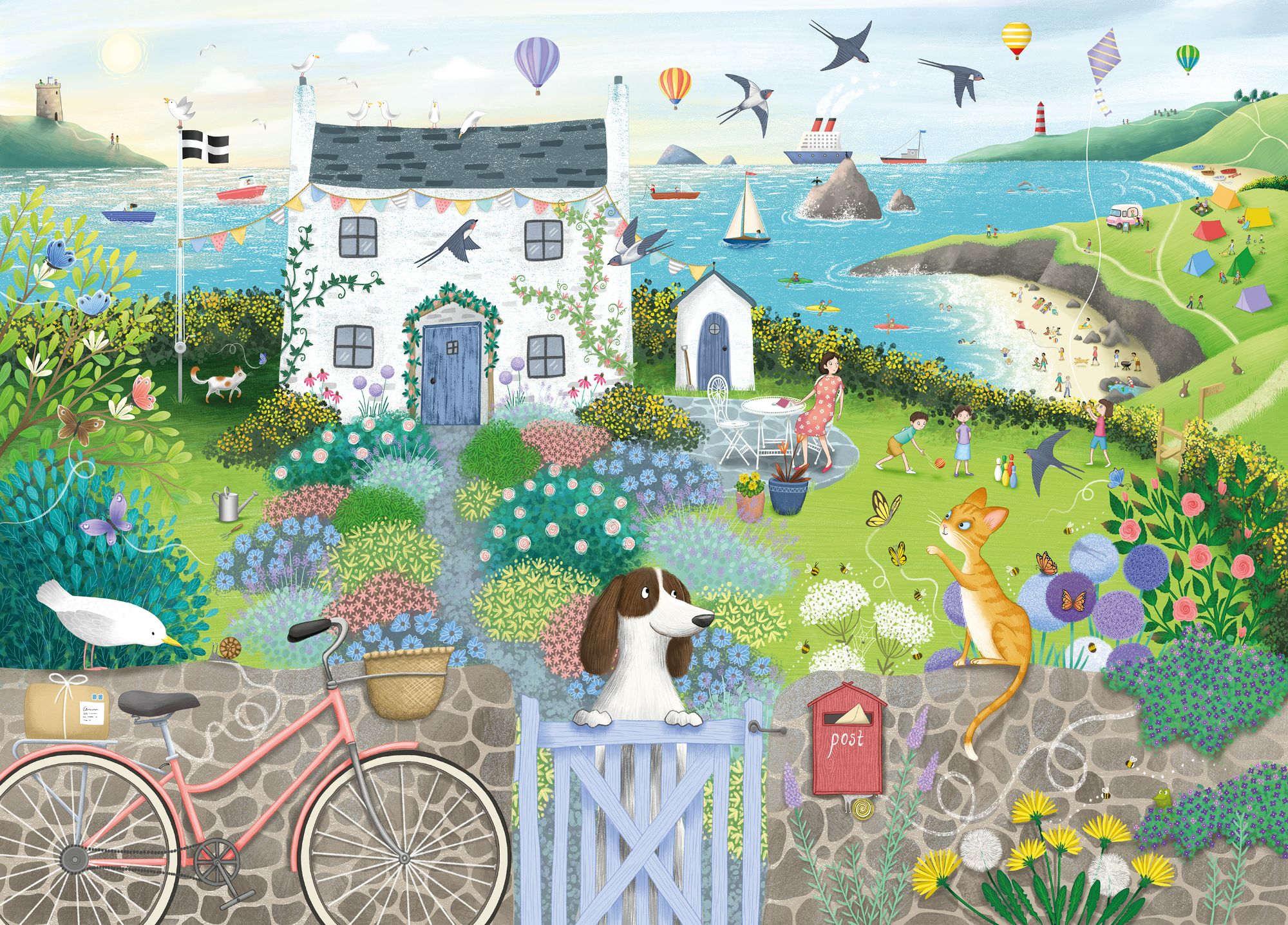Coastal Cottage Puzzle