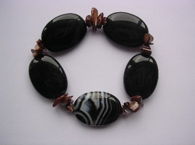 Black Agate Bracelet
