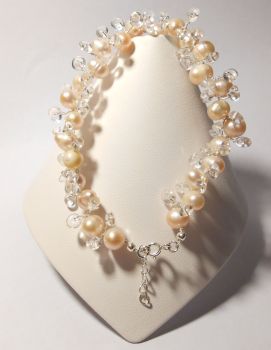 Pearl & Quartz Bracelet
