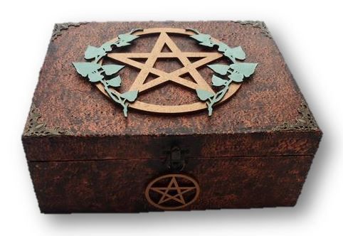 Pentagram Altar Box sistersofthemoon.org.uk W