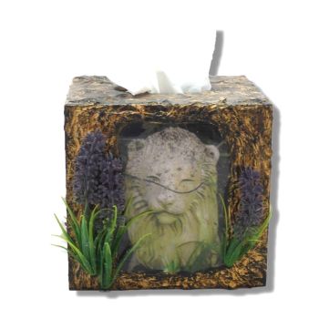 Stone Lion Tissue Box