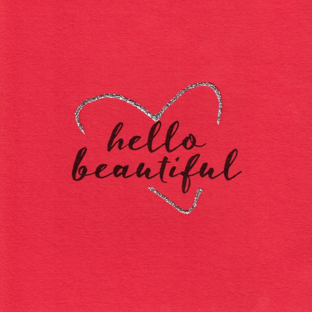 Hello Beautiful - 15B Red