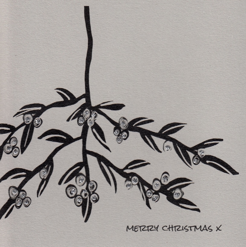 Mistletoe Merry Christmas, clay