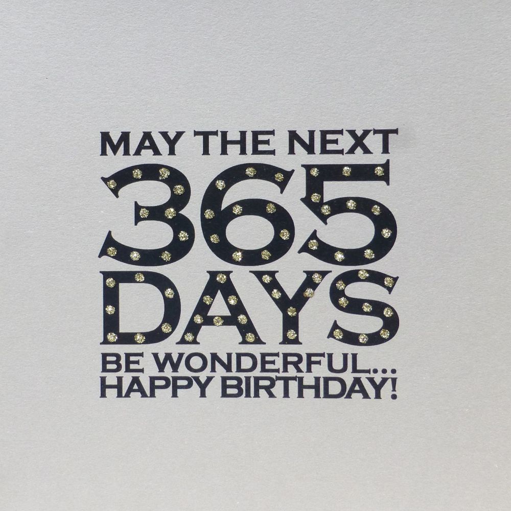 Birthday  365 Days, clay - 68C