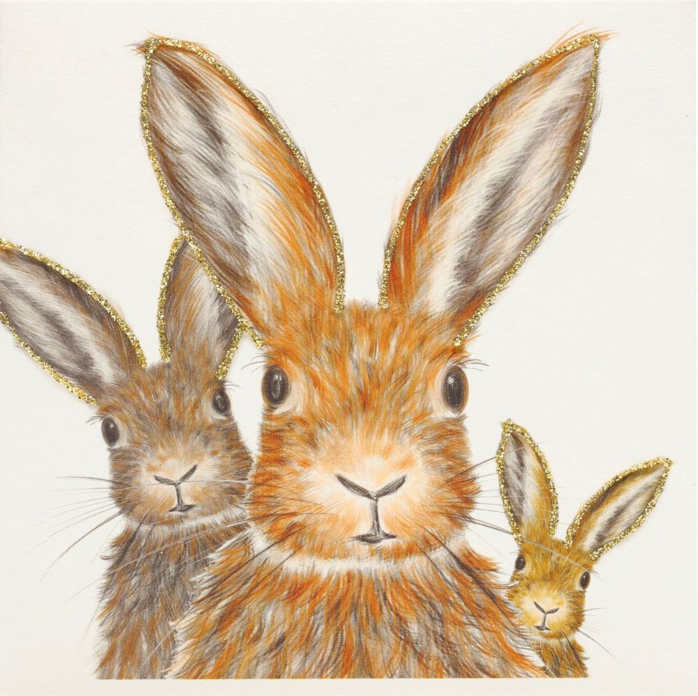 Trio of Hares  - 341AG