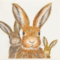 Trio of Hares  - 341AG