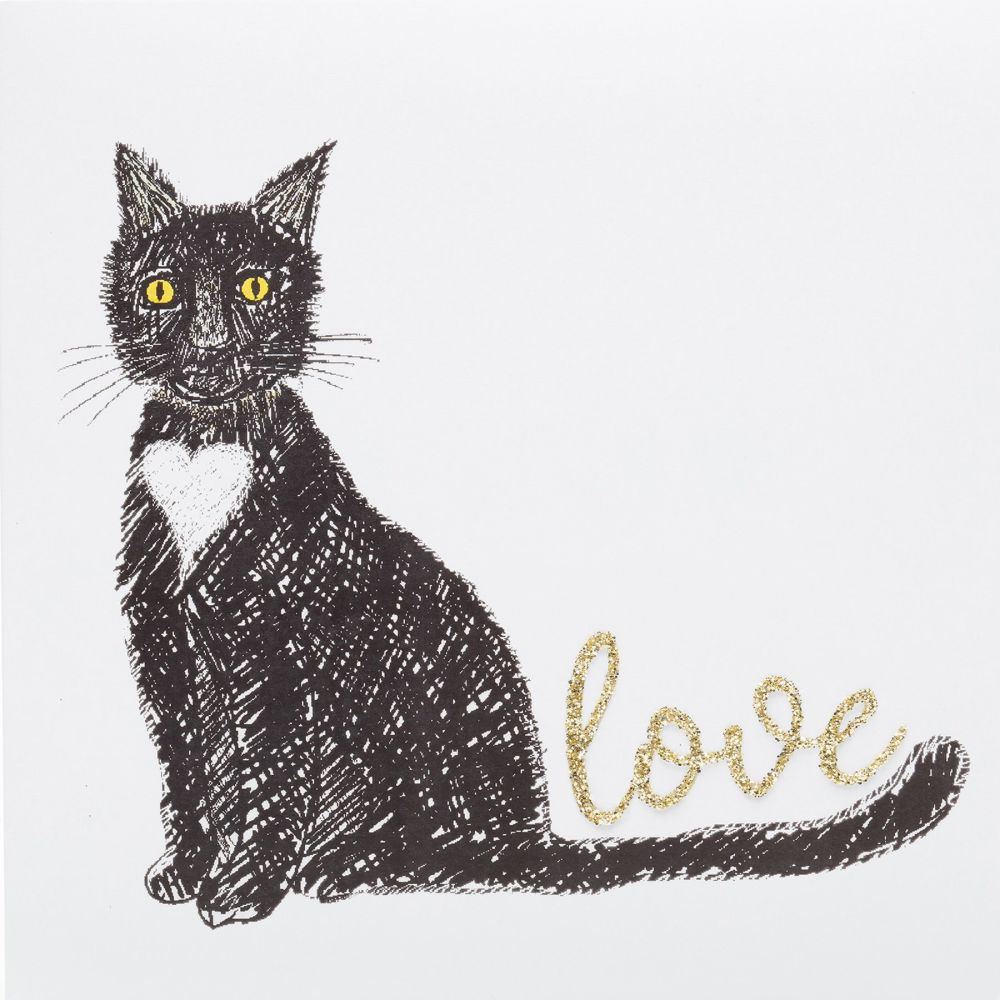 Love cat black