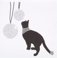 Black Cat Glitterball - 182W