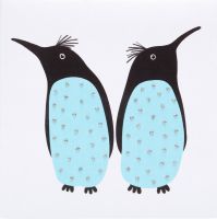 Penguins (Blue) - 285BW