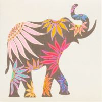 Elephant ( Pink floral) - 7PG