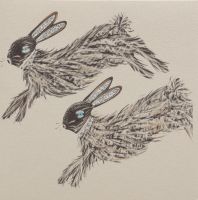 Leaping Hares clay - 235C