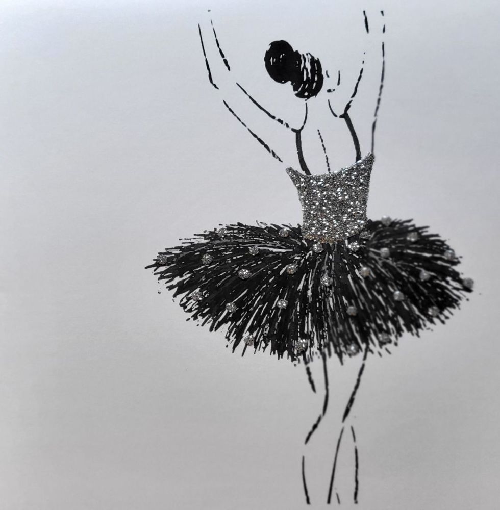 Ballet Dancer Black - 169W