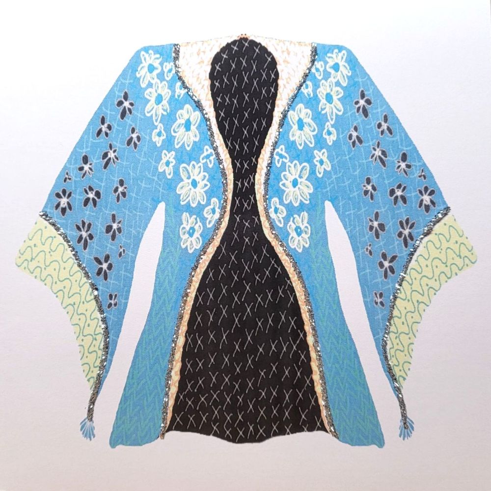 Blue Kimono - 162W