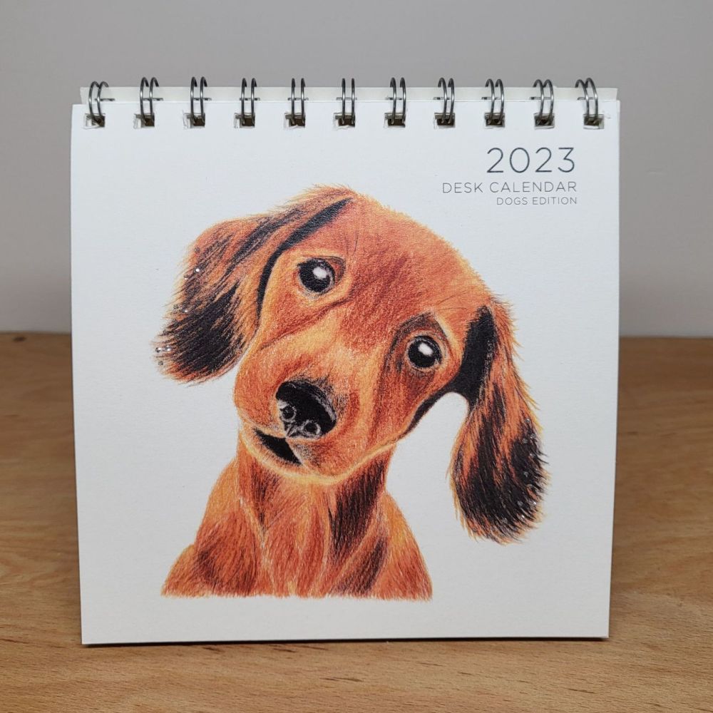 2023 Desk Calendar | Dog Lovers