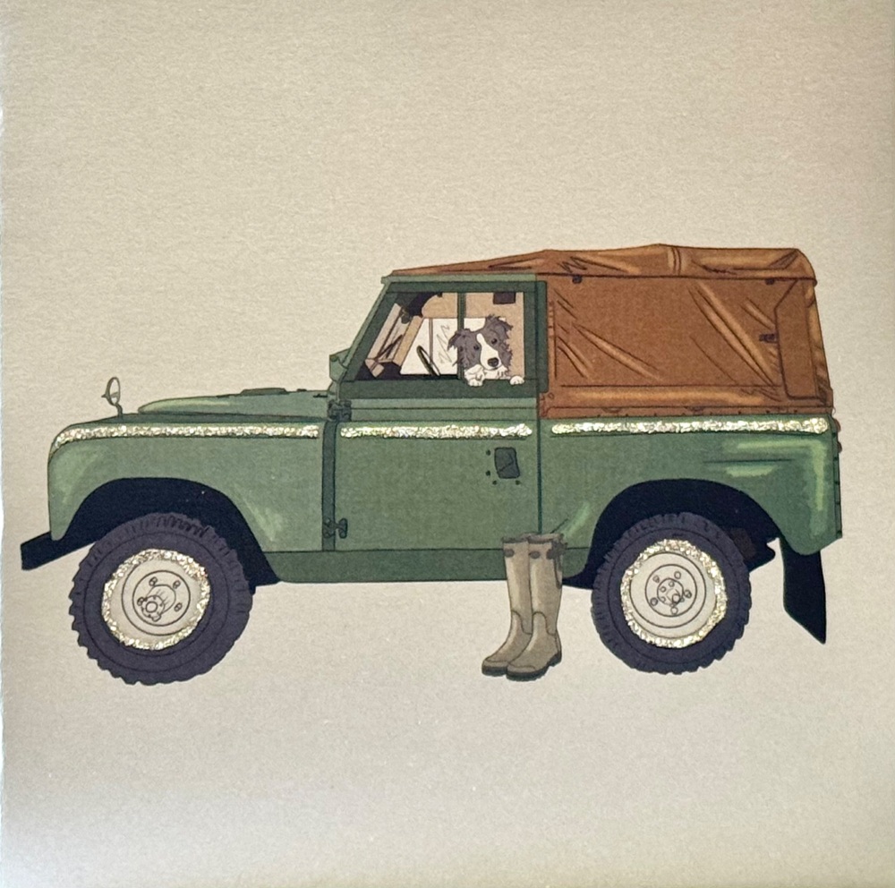 NEW. Vintage Land Rover  1008 C