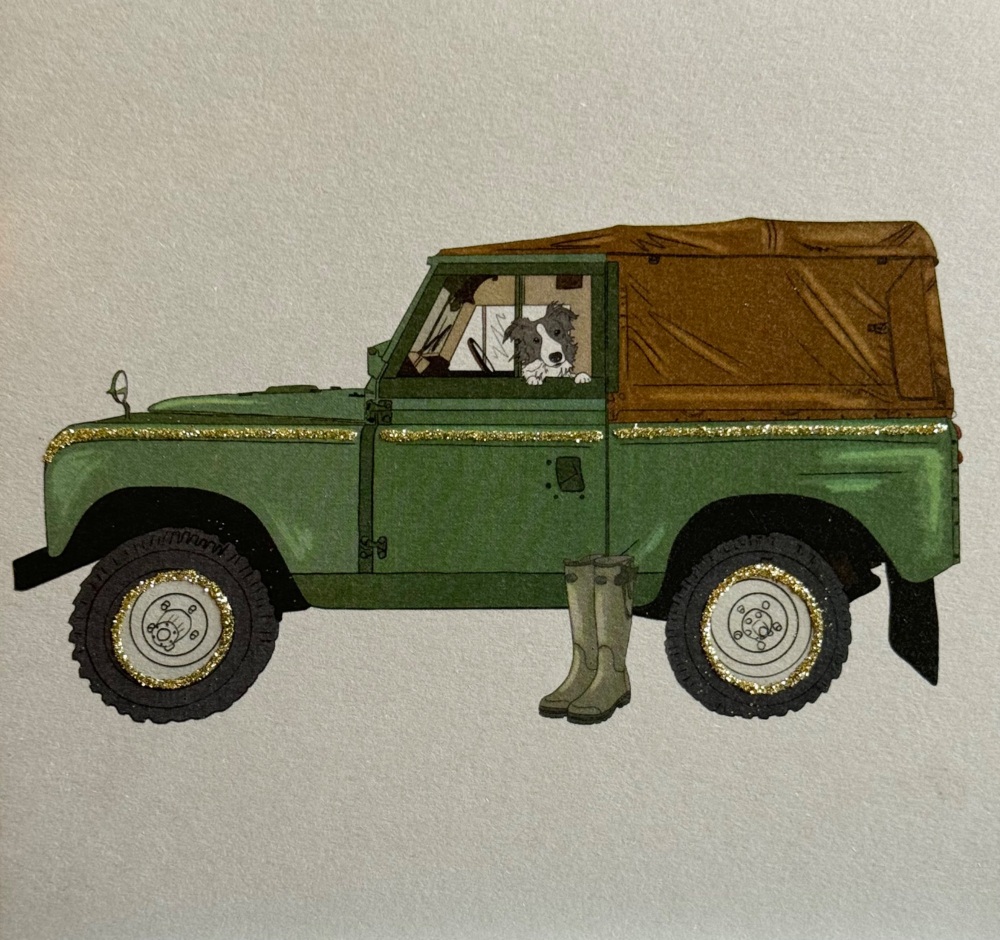 NEW. Vintage Land Rover  1008 C