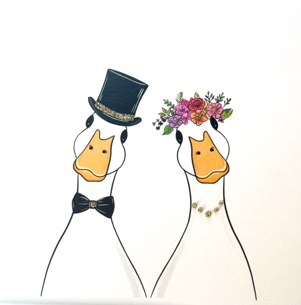 Duck Wedding. 1025W