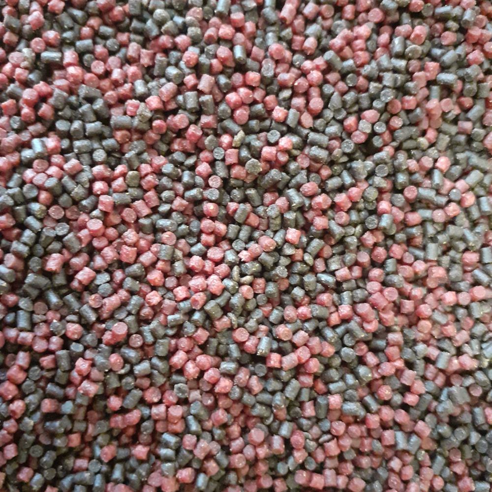 3kg Sealed Pack MICRO Shrimp & Krill with Dark Trout Sinking Feeder Pellets