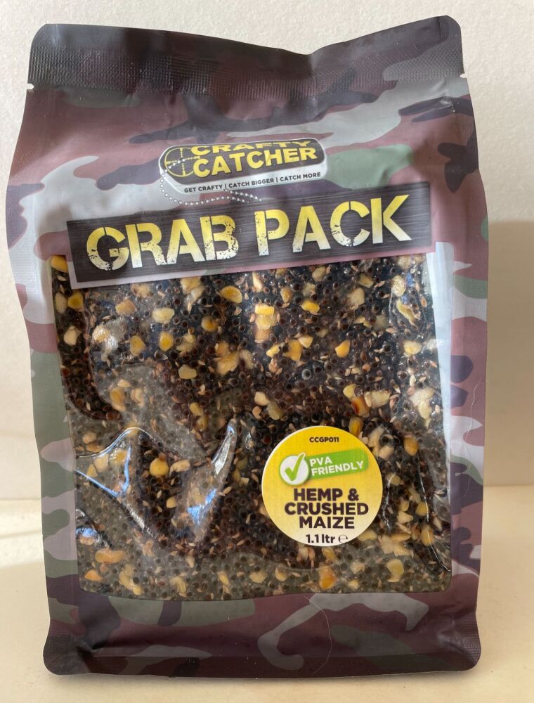 1.1kg Grab Pack PVA Friendly Hemp & Maize, Ready Prepared