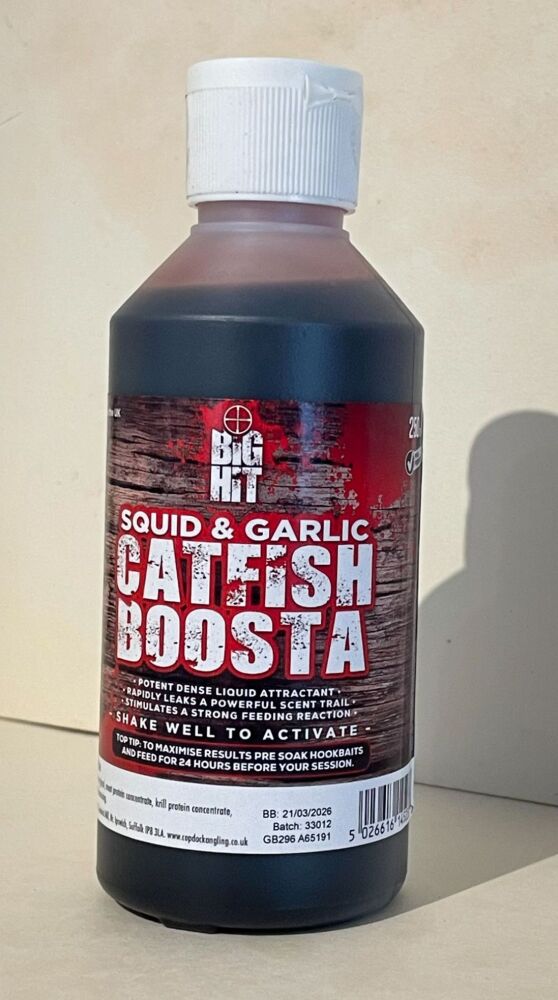 250 mlBig Hit Squid& Garlic CATFISH BOOSTA